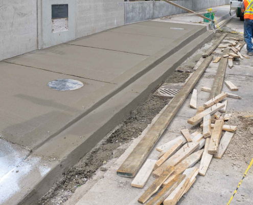Concrete Sidewalks, orange county, peterson grading & paving